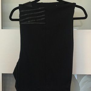 Dressy Trousers with Cummerbund-like Detail